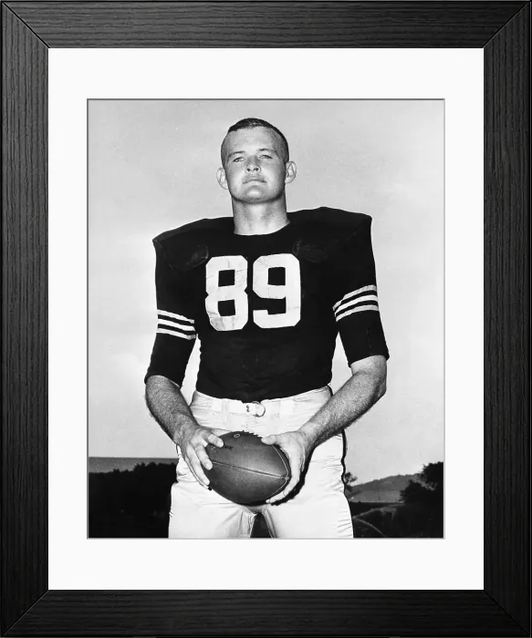 Framed Print : Don Usry, Army football player, 1959