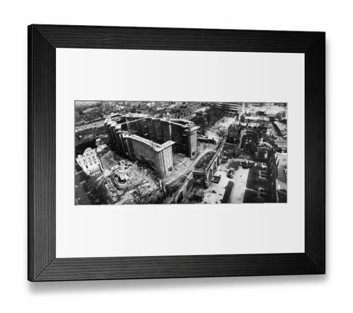Framed Print : The New Coventry Cathedral Rises Framed Print : The New Coventry Cathedral Rises