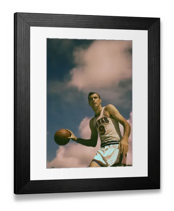 Framed Print : Portrait of Bob Petit Framed Print : Portrait of Bob Petit