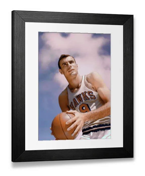 Framed Print : Portrait of Bob Petit Framed Print : Portrait of Bob Petit