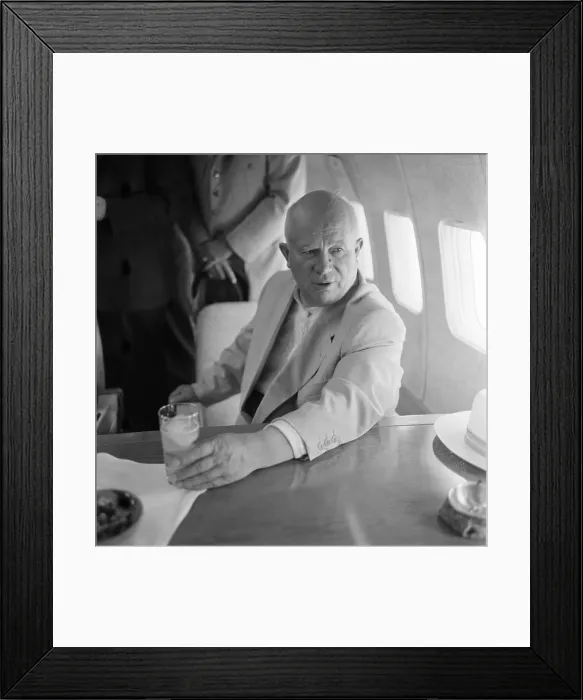 Framed Print : Nikita Khrushchev, Premier Of The Ussr Framed Print : Nikita Khrushchev, Premier Of The Ussr
