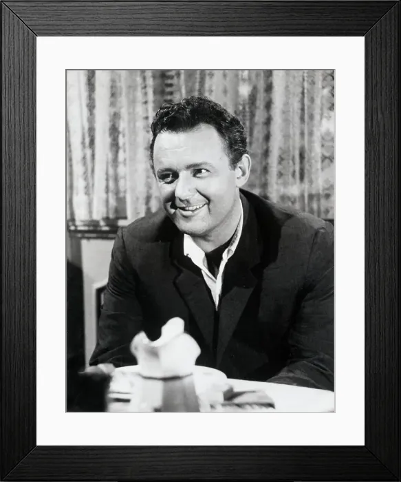 Framed Print : Rod Steiger Smiling