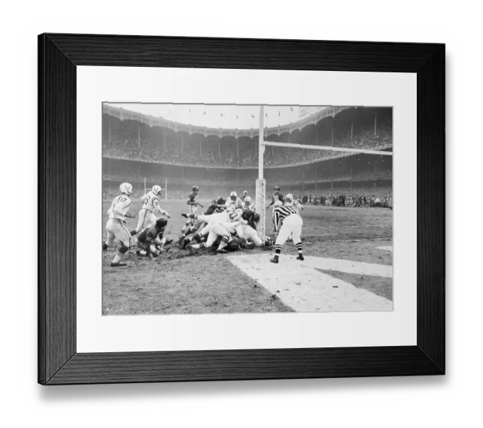 Framed Print : NFL Championship Game Framed Print : NFL Championship Game
