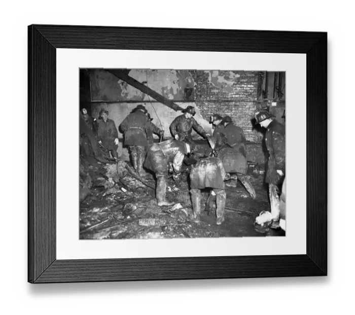 Framed Print : Fire and the Aftermath at Our Lady of the Angels Roman Catholic School Framed Print : Fire and the Aftermath at Our Lady of the Angels Roman Catholic School