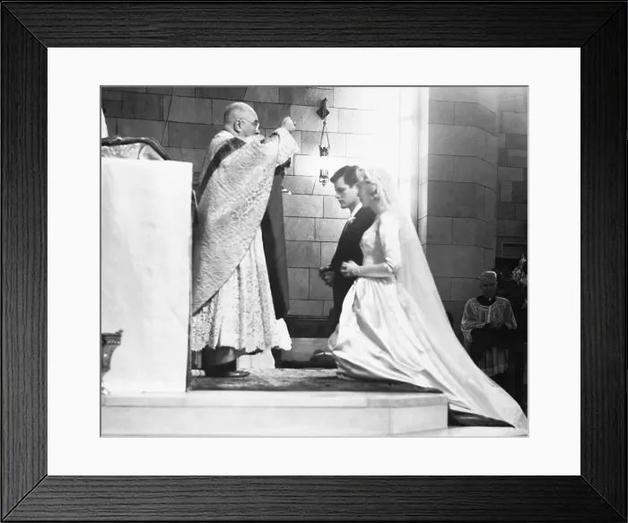 Framed Print : Edward Kennedy Getting Married Framed Print : Edward Kennedy Getting Married