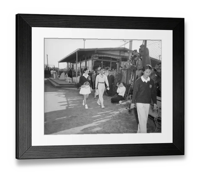 Framed Print : Crown Prince Akihito And Bride-To-Be Framed Print : Crown Prince Akihito And Bride-To-Be