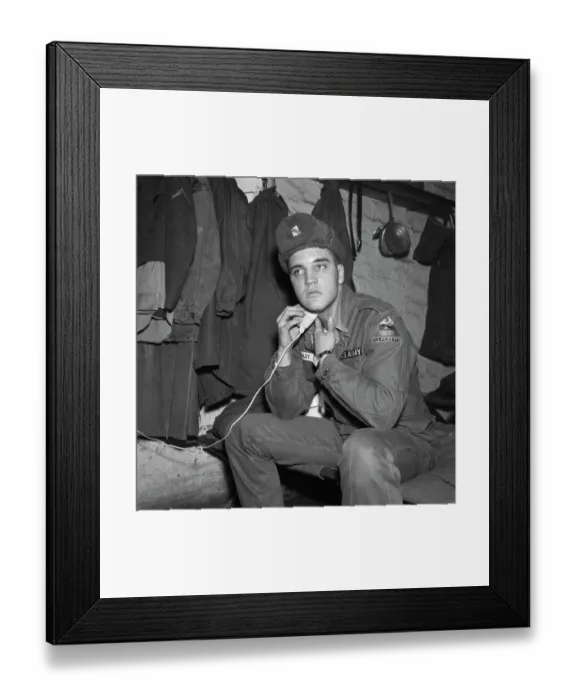 Framed Print : Elvis Presley Shaving Framed Print : Elvis Presley Shaving