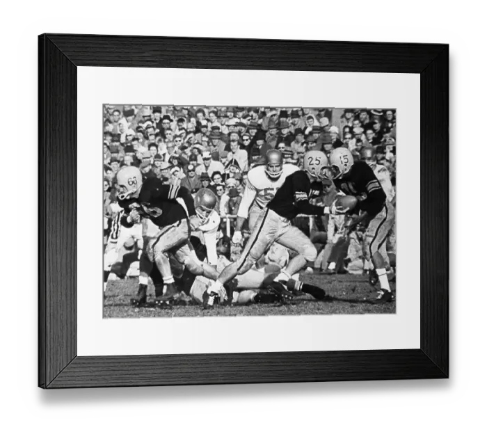 Framed Print : Iowa vs. Notre Dame Framed Print : Iowa vs. Notre Dame