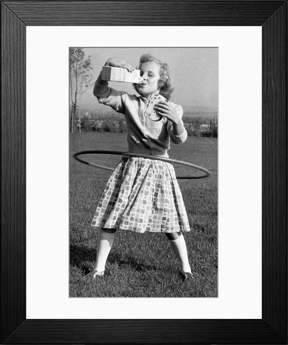 Framed Print : Mimi Jordan, Hula-Hoop Champion Framed Print : Mimi Jordan, Hula-Hoop Champion
