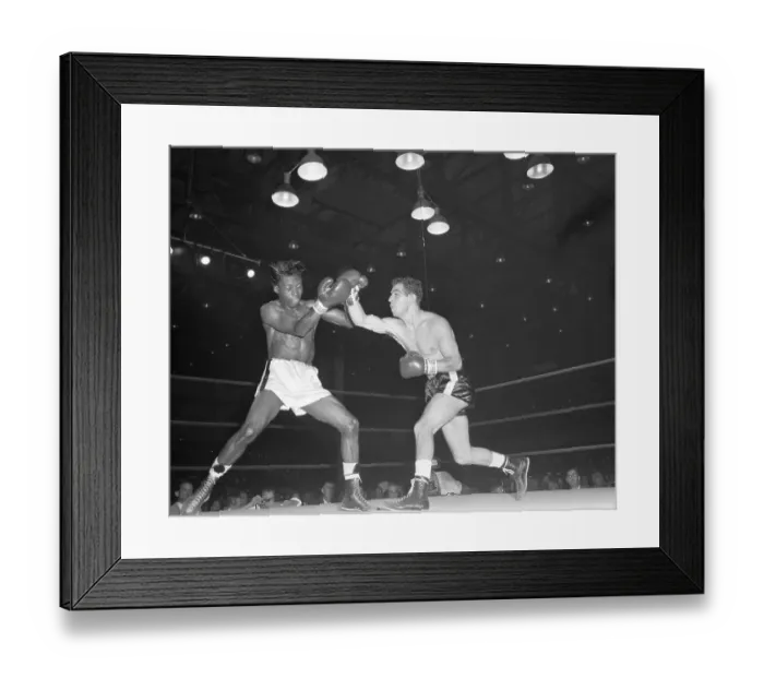 Framed Print : Johnny Busso and Joe Brown