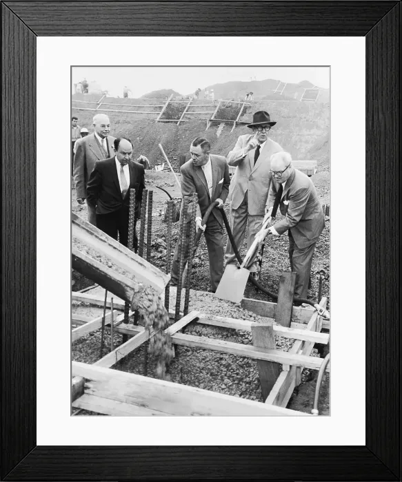 Framed Print : Candlestick Park Construction Framed Print : Candlestick Park Construction