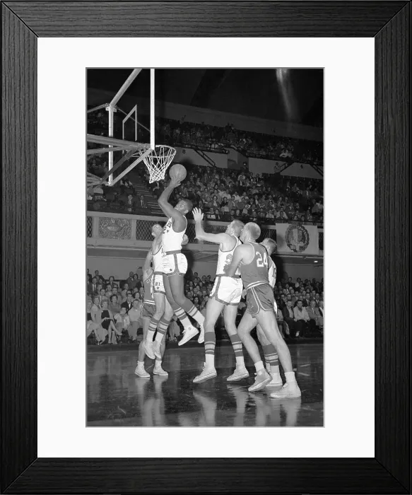 Framed Print : Elgin Baylor to The Hoop Framed Print : Elgin Baylor to The Hoop