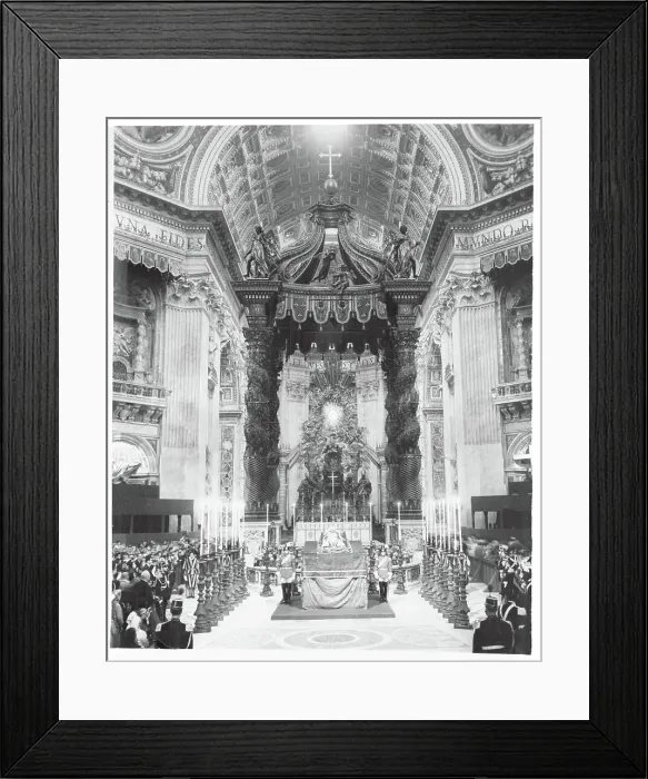 Framed Print : St. Peter's Basilica Interior Framed Print : St. Peter's Basilica Interior