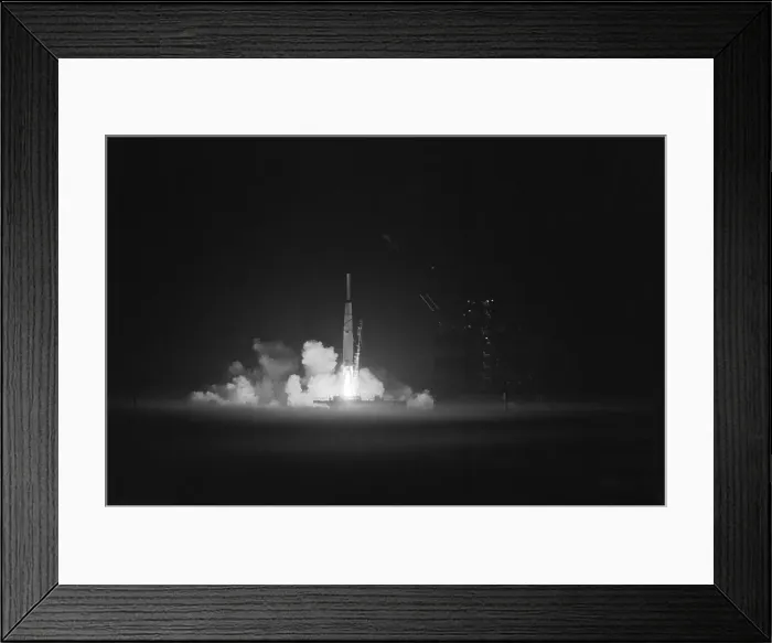 Framed Print : Launch Of Pioneer @Night Framed Print : Launch Of Pioneer @Night