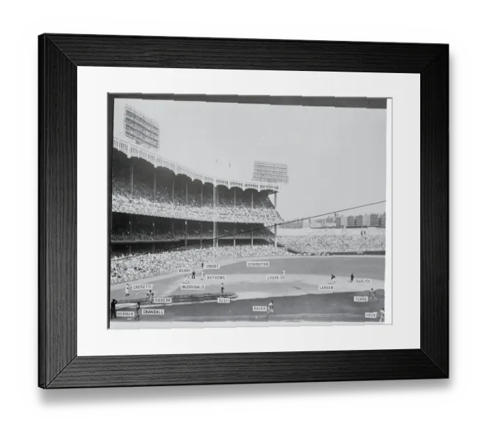 Framed Print : Key Play During World Series Framed Print : Key Play During World Series