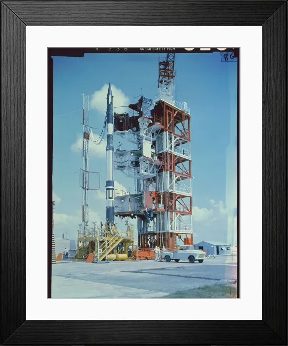 Framed Print : Vanguard SLV-3 on Launch Pad Framed Print : Vanguard SLV-3 on Launch Pad