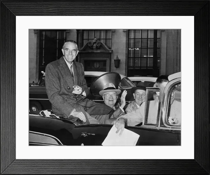 Framed Print : Harry Truman, Frank Hogan Framed Print : Harry Truman, Frank Hogan