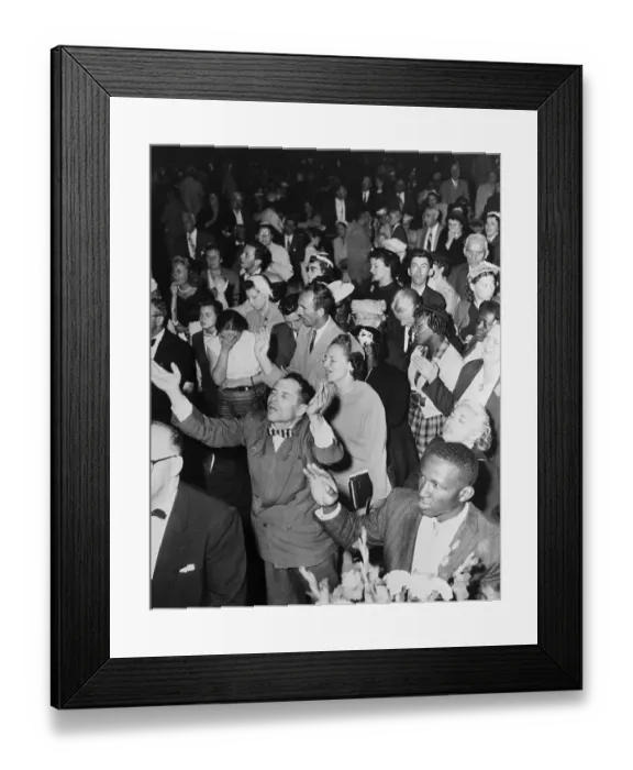 Framed Print : People Praying at Church Convention Framed Print : People Praying at Church Convention