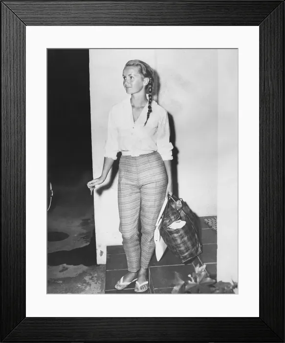 Framed Print : Portrait of Debbie Reynolds Framed Print : Portrait of Debbie Reynolds