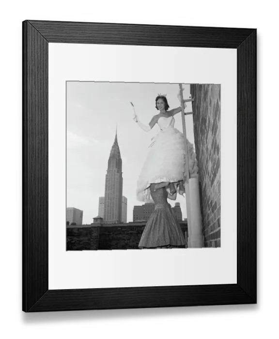 Framed Print : Mary Ann Mobley in Pageant Dress Framed Print : Mary Ann Mobley in Pageant Dress