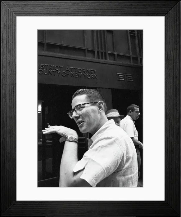 Framed Print : Herbert Stemple Quiz Show Contestant Framed Print : Herbert Stemple Quiz Show Contestant