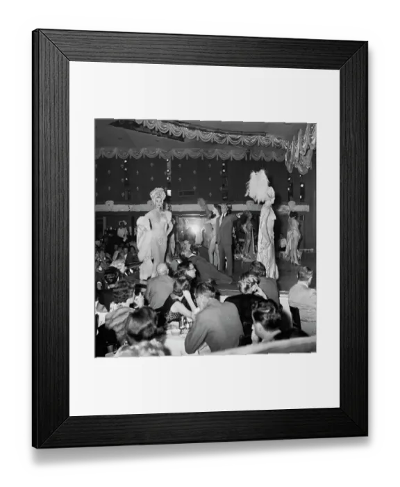 Framed Print : Latin Quarter Floor Show, 1958 Framed Print : Latin Quarter Floor Show, 1958