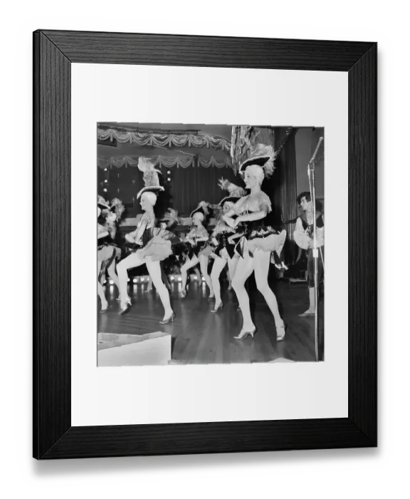 Framed Print : Latin Quarter Floor Show, 1958 Framed Print : Latin Quarter Floor Show, 1958