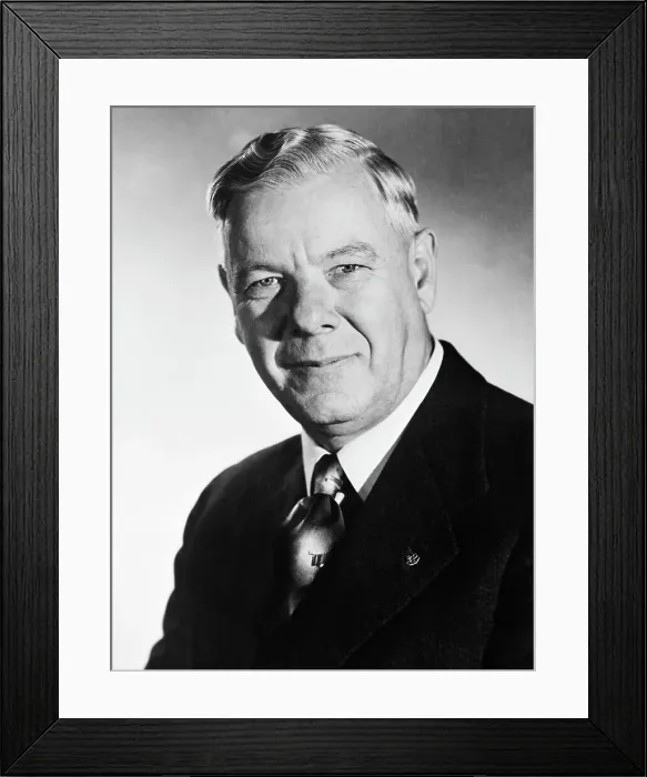 Framed Print : South African Politician Hendrik Verwoerd