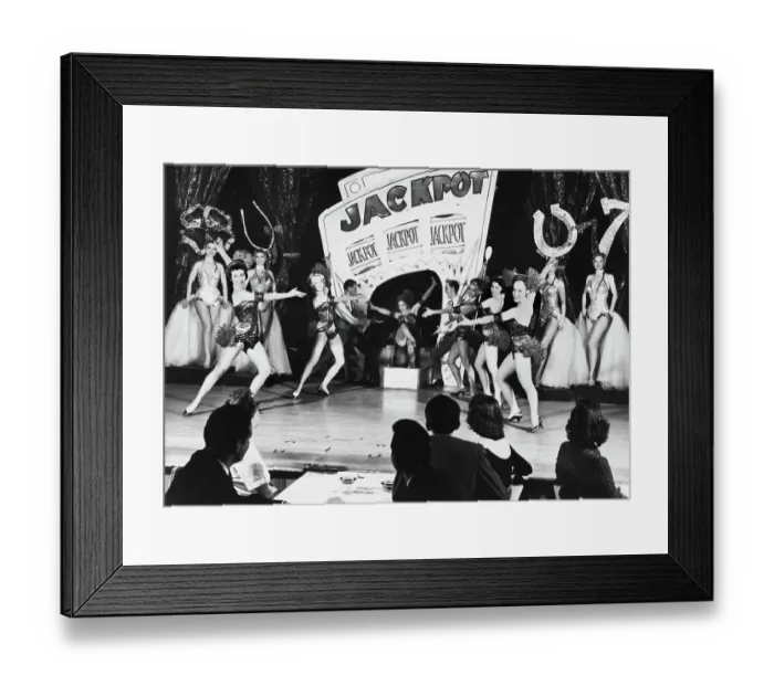 Framed Print : Las Vegas Dancers Framed Print : Las Vegas Dancers