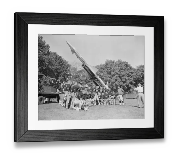 Framed Print : Earl Blaik Coaching West Point Football Team Framed Print : Earl Blaik Coaching West Point Football Team