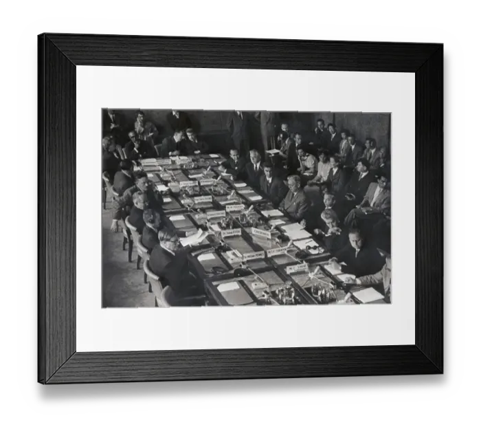 Framed Print : Atomic Scientist At Geneva Conference Framed Print : Atomic Scientist At Geneva Conference