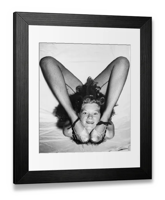 Framed Print : Young Contortionist Framed Print : Young Contortionist