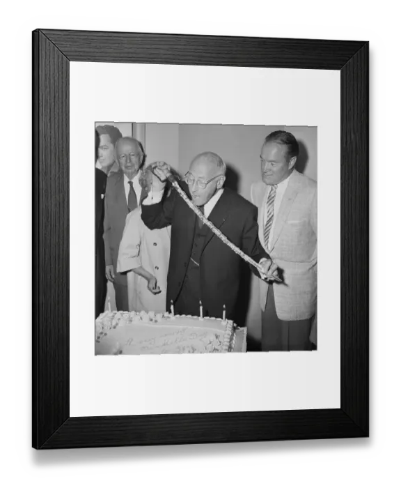 Framed Print : Cecil B. DeMille Celebrating His Birthday with Friends Framed Print : Cecil B. DeMille Celebrating His Birthday with Friends