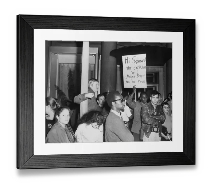Framed Print : Members of the Beat Generation Framed Print : Members of the Beat Generation
