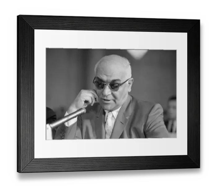 Framed Print : Paul Ricca Takes the Fifth Framed Print : Paul Ricca Takes the Fifth