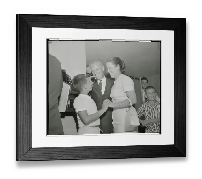 Framed Print : Albert Gore Talking on Phone Framed Print : Albert Gore Talking on Phone