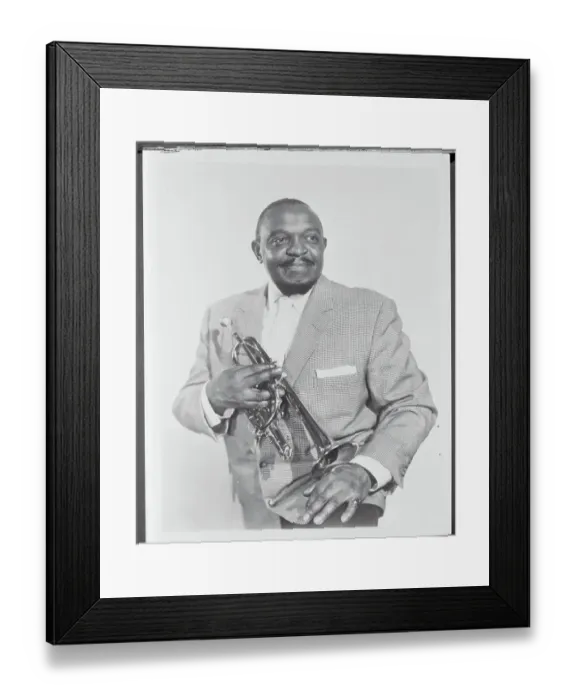 Framed Print : Rex Stuart Posing with Coronet