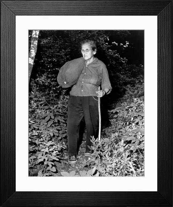 Framed Print : Emma Gatewood Framed Print : Emma Gatewood