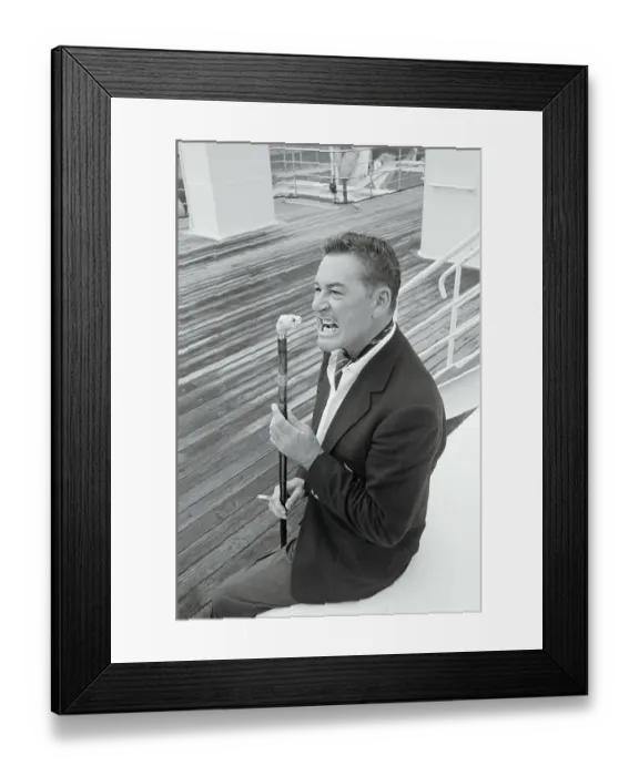 Framed Print : Portrait of Errol Flynn Framed Print : Portrait of Errol Flynn
