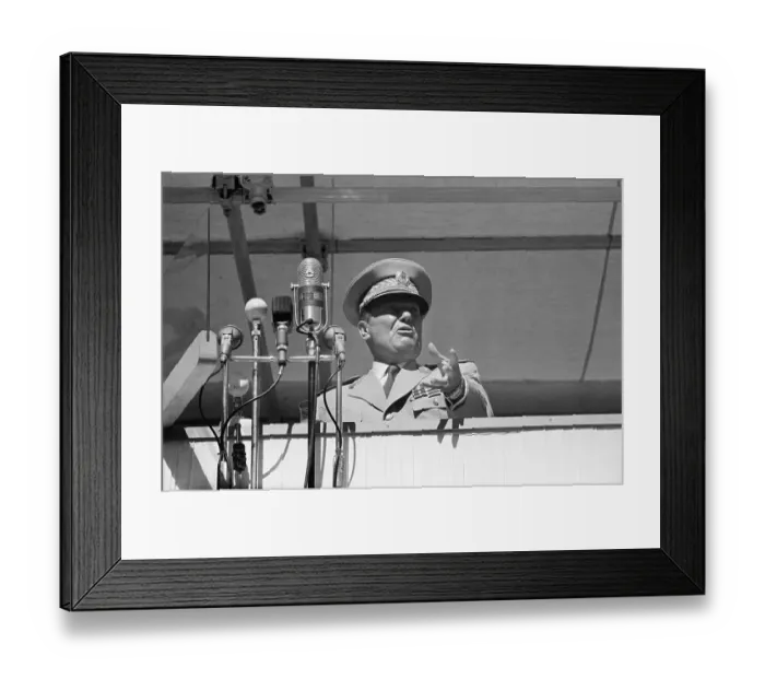 Framed Print : Portrait of Josip Broz Tito Framed Print : Portrait of Josip Broz Tito