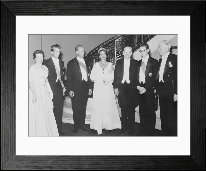 Framed Print : Delegates at Honorarium for Herbert Hoover Framed Print : Delegates at Honorarium for Herbert Hoover