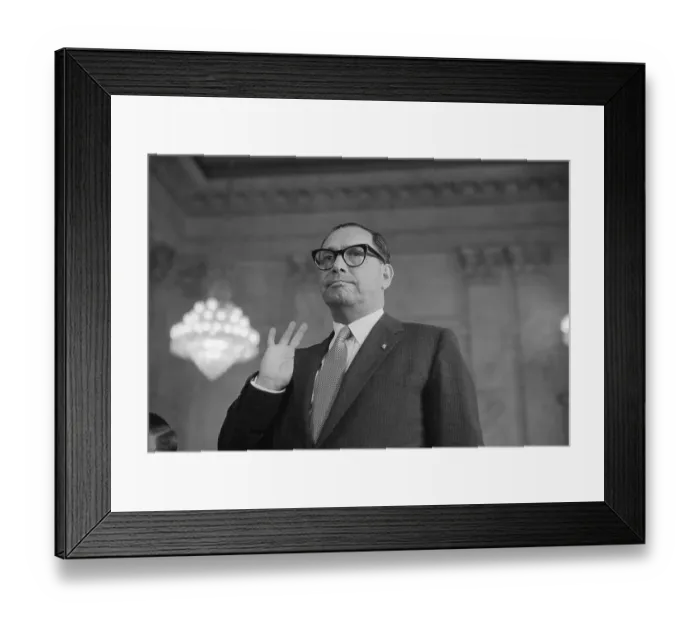 Framed Print : Mafia Boss Thomas Lucchese at Racketeering Hearing Framed Print : Mafia Boss Thomas Lucchese at Racketeering Hearing