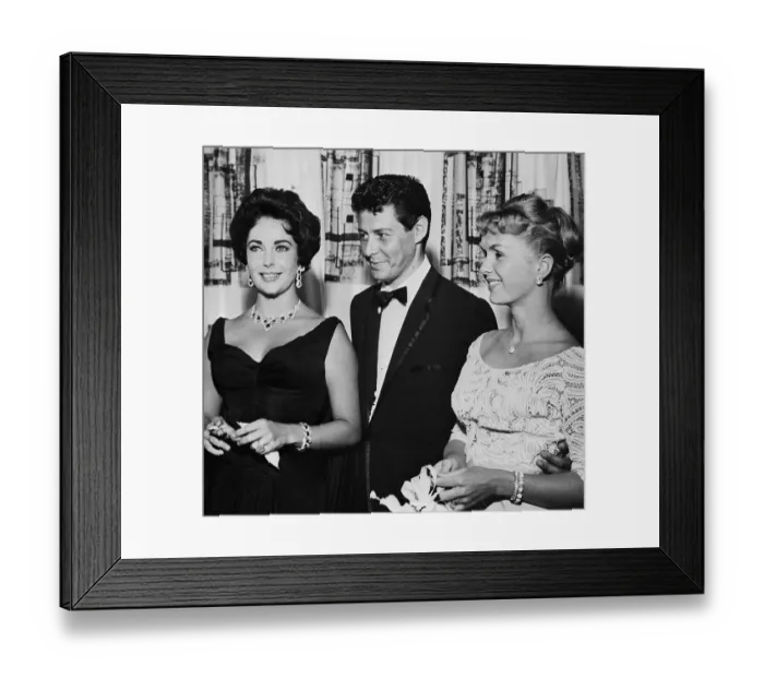 Framed Print : Eddie Fisher, Debbie Reynolds and Elizabeth Taylor Framed Print : Eddie Fisher, Debbie Reynolds and Elizabeth Taylor