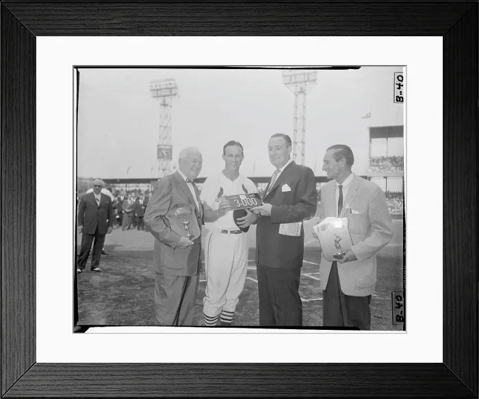 Framed Print : Musial with License Plate Framed Print : Musial with License Plate