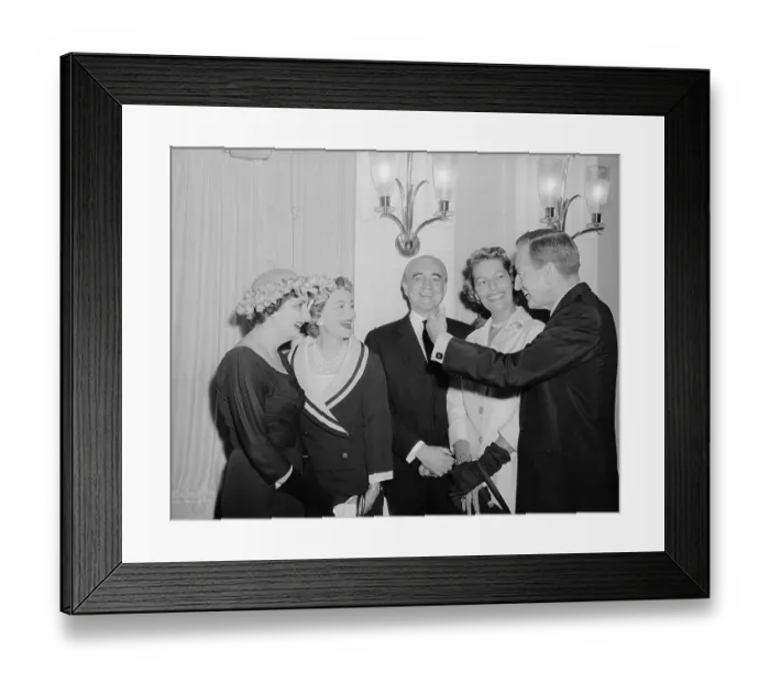 Framed Print : Helen Thomas and Others at Motion Picture Event Framed Print : Helen Thomas and Others at Motion Picture Event