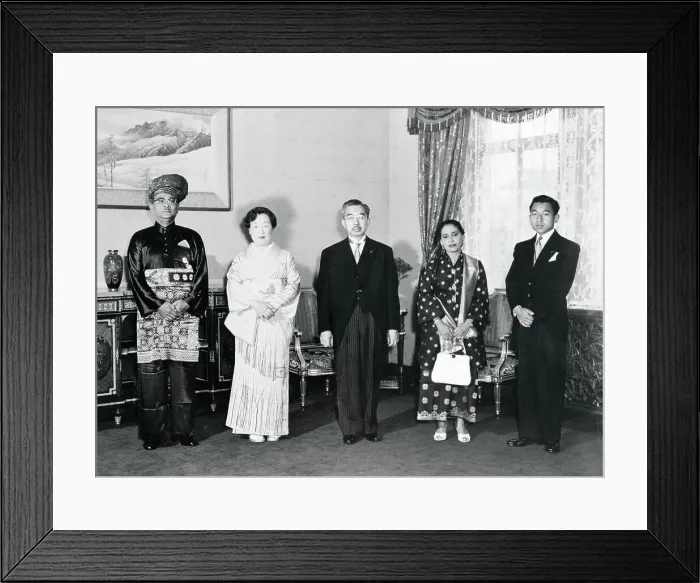 Framed Print : Malayan and Japanese Leaders Framed Print : Malayan and Japanese Leaders