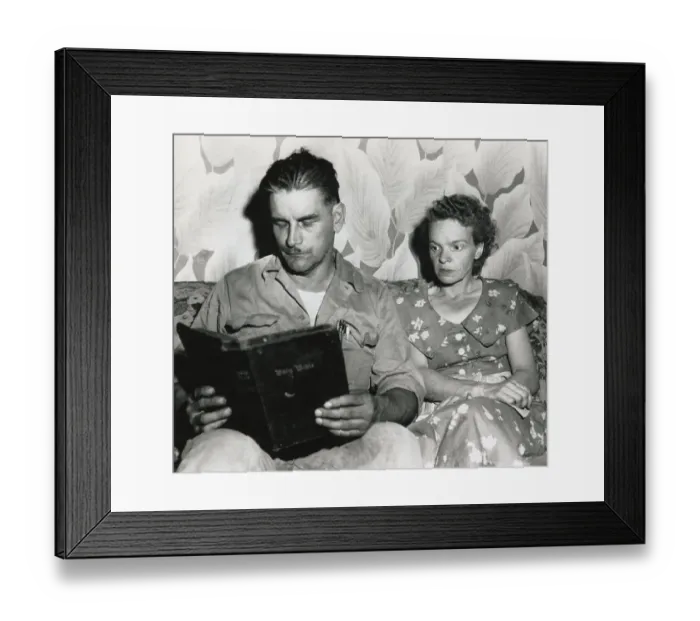 Framed Print : Parents Of Charles Starkweather Framed Print : Parents Of Charles Starkweather