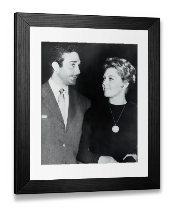 Framed Print : General Trujillo and Kim Novak Framed Print : General Trujillo and Kim Novak