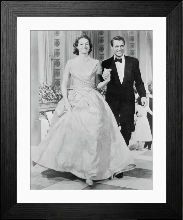 Framed Print : Ingrid Bergman and Cary Grant Framed Print : Ingrid Bergman and Cary Grant