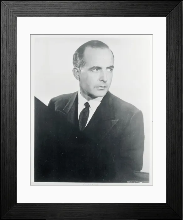 Framed Print : Portrait of Samuel Barber Framed Print : Portrait of Samuel Barber
